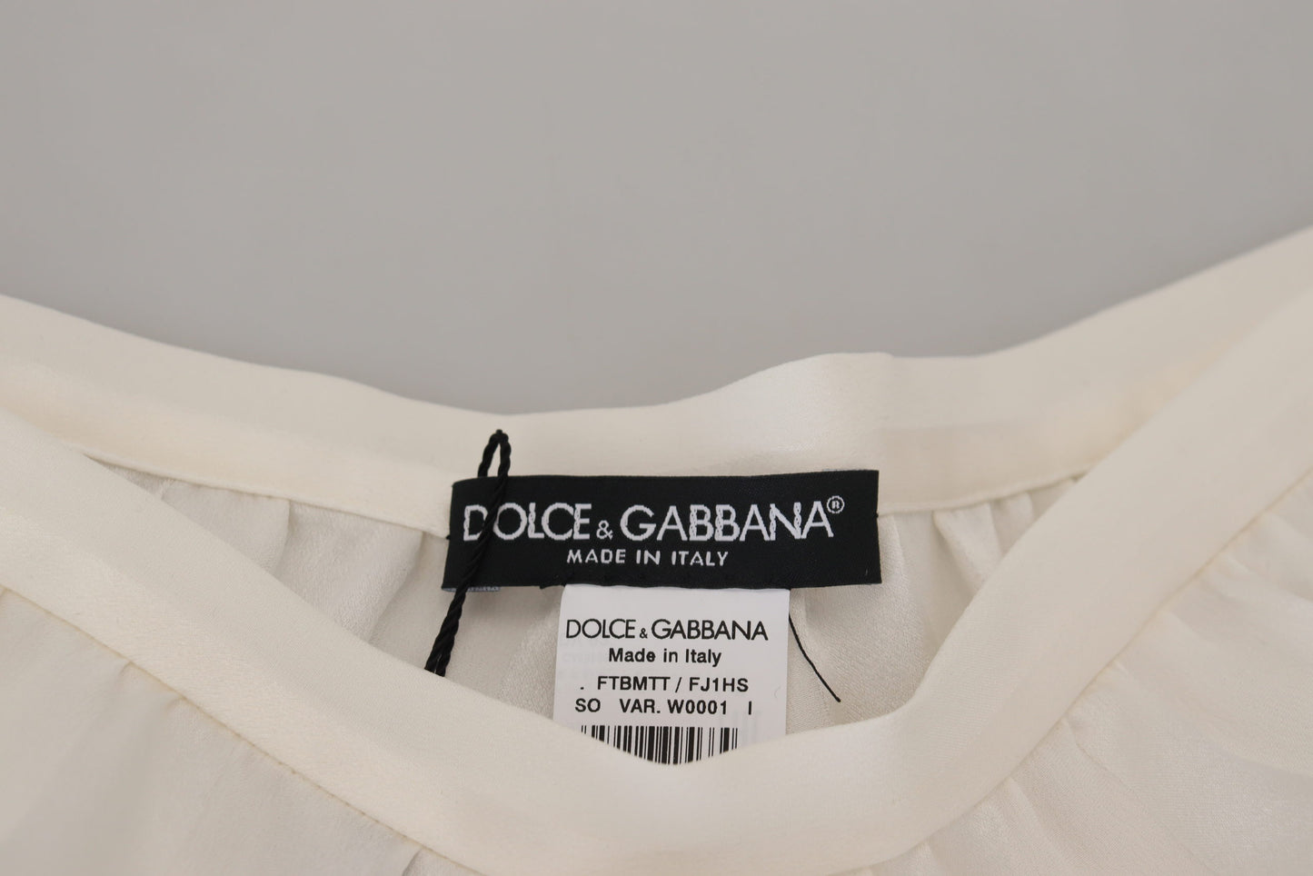 Dolce & Gabbana Elegant White Lace Lingerie Shorts IT40 | S