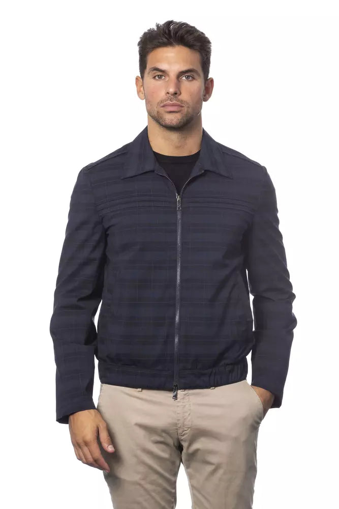 Verri Elegant Wool Blend Bomber Jacket IT54 | XXL