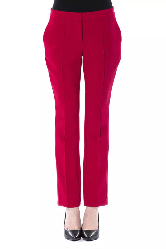 BYBLOS "Fuchsia Polyester Women Pant" IT42 | M