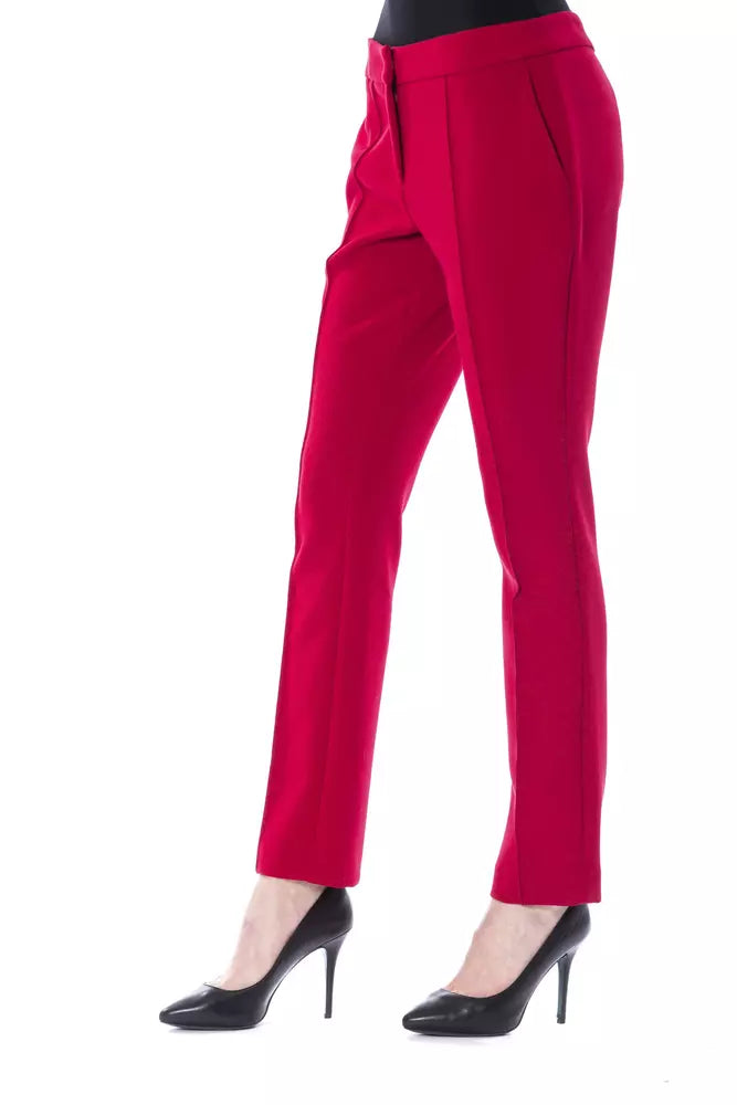 BYBLOS "Fuchsia Polyester Women Pant" IT42 | M