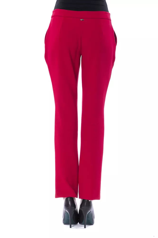 BYBLOS "Fuchsia Polyester Women Pant" IT42 | M