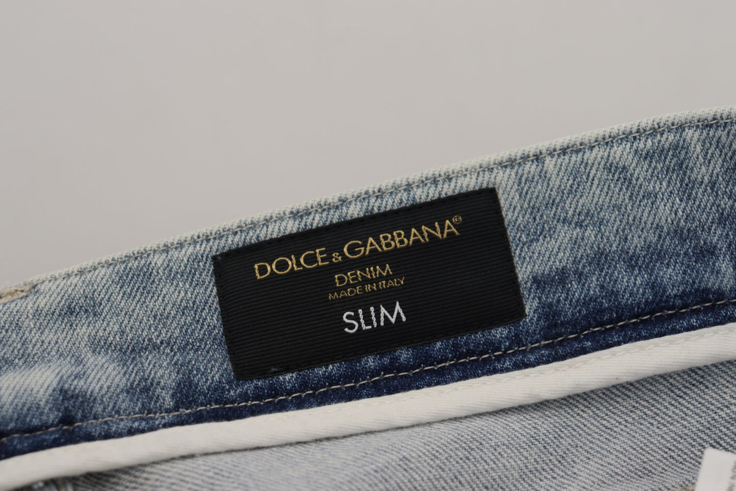 Dolce & Gabbana Classic Light Blue Denim Pants IT46 / S