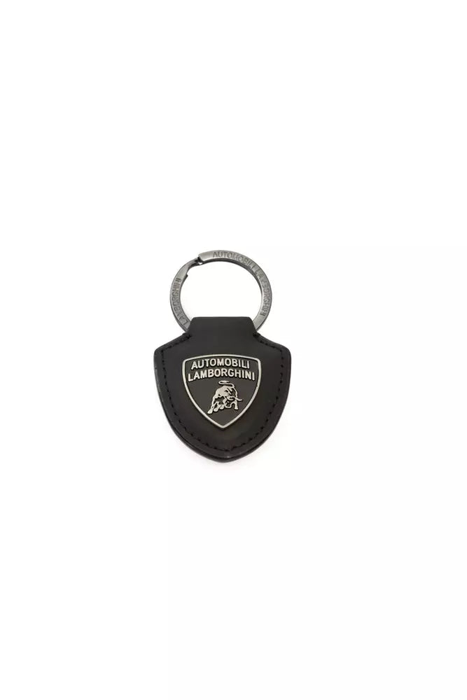 Automobili Lamborghini Black Metal Men Keychain