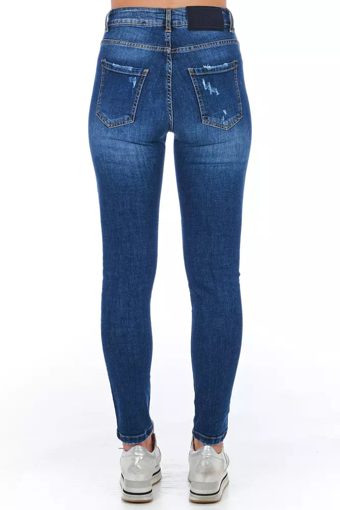 Frankie Morello Blue Denim Women Jeans W27 / IT41