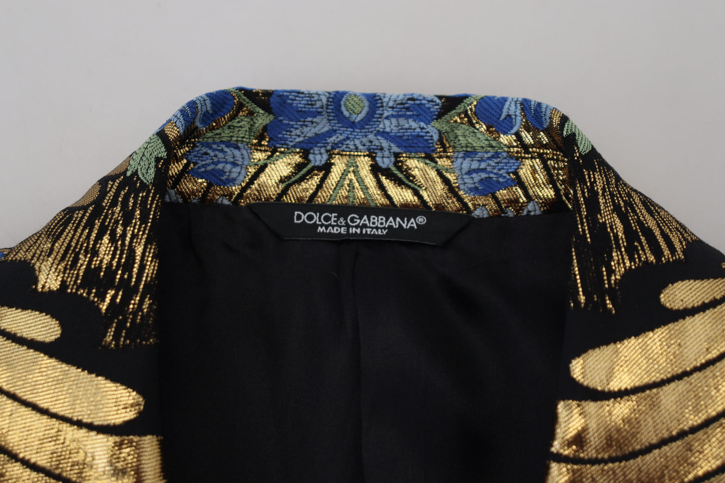 Dolce & Gabbana Elegant Floral Evening Party Blazer