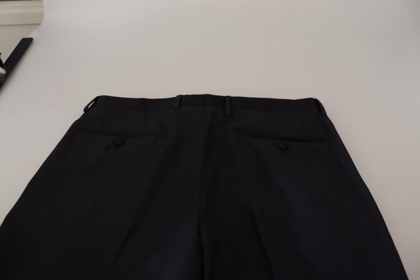 Dolce & Gabbana Elegant Black Wool Blend Trousers IT50 / L