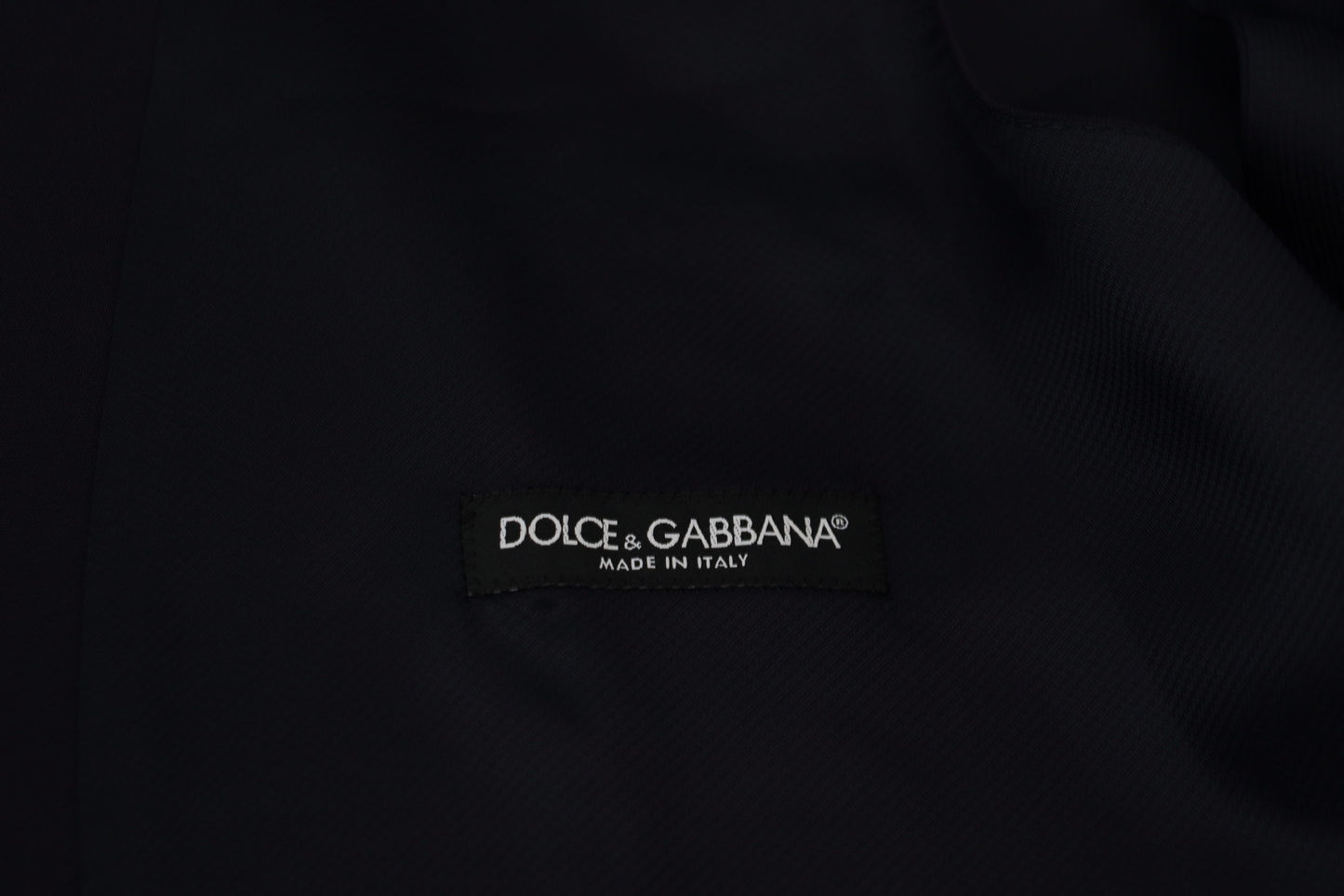 Dolce & Gabbana Elegant Dark Blue Formal Dress Vest IT50 / L