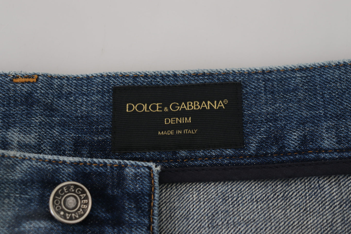 Dolce & Gabbana Stunning Tattered Denim Italian Jeans IT48 / M