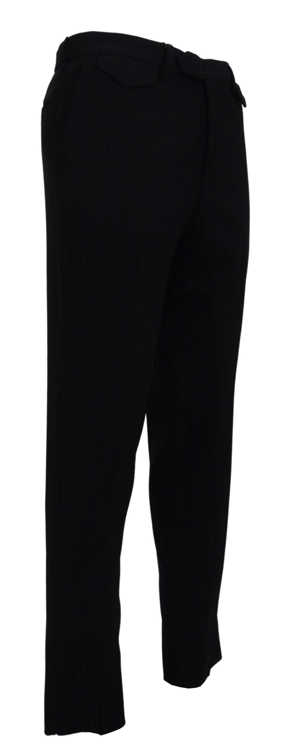 BENCIVENGA Elegant Black Italian Designer Pants IT48 | M