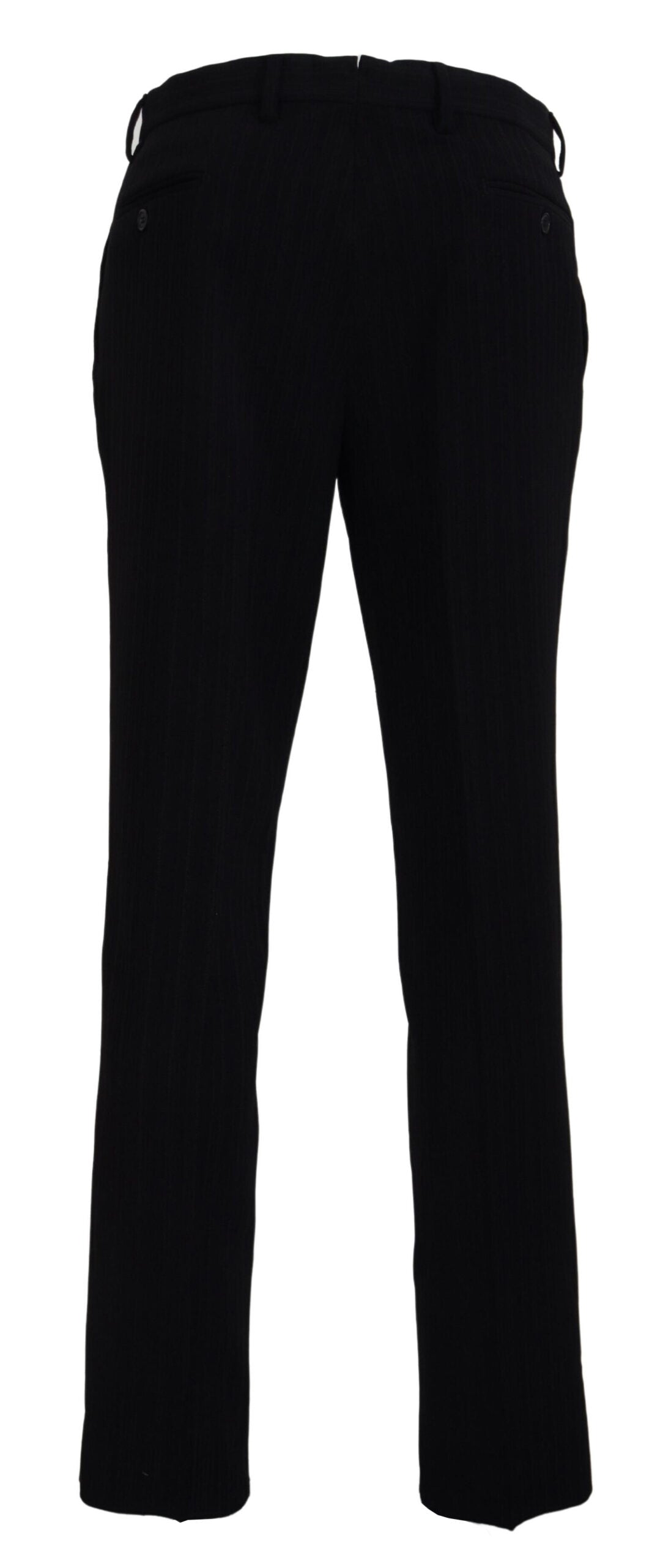 BENCIVENGA Elegant Black Italian Designer Pants IT48 | M