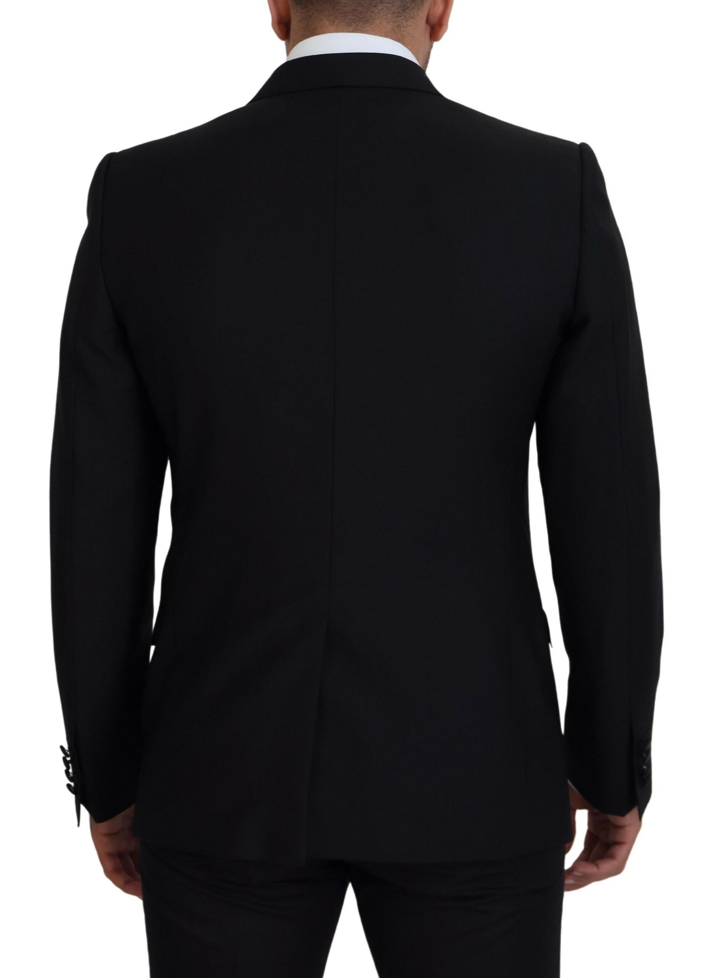 Dolce & Gabbana Elegant Martini Black Formal Blazer IT50 / L