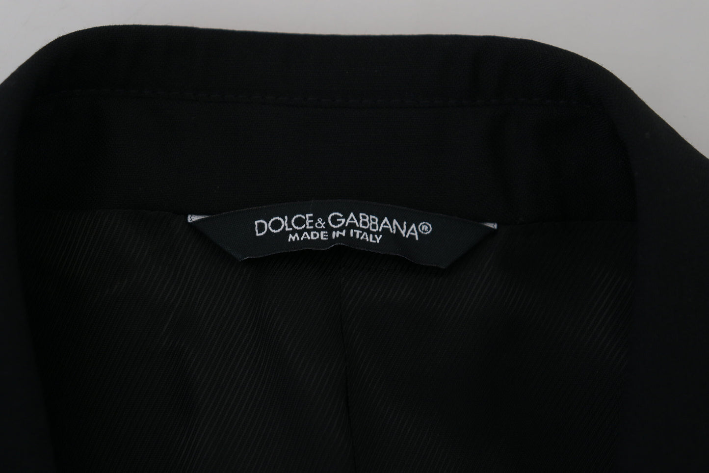 Dolce & Gabbana Elegant Martini Black Formal Blazer IT50 / L