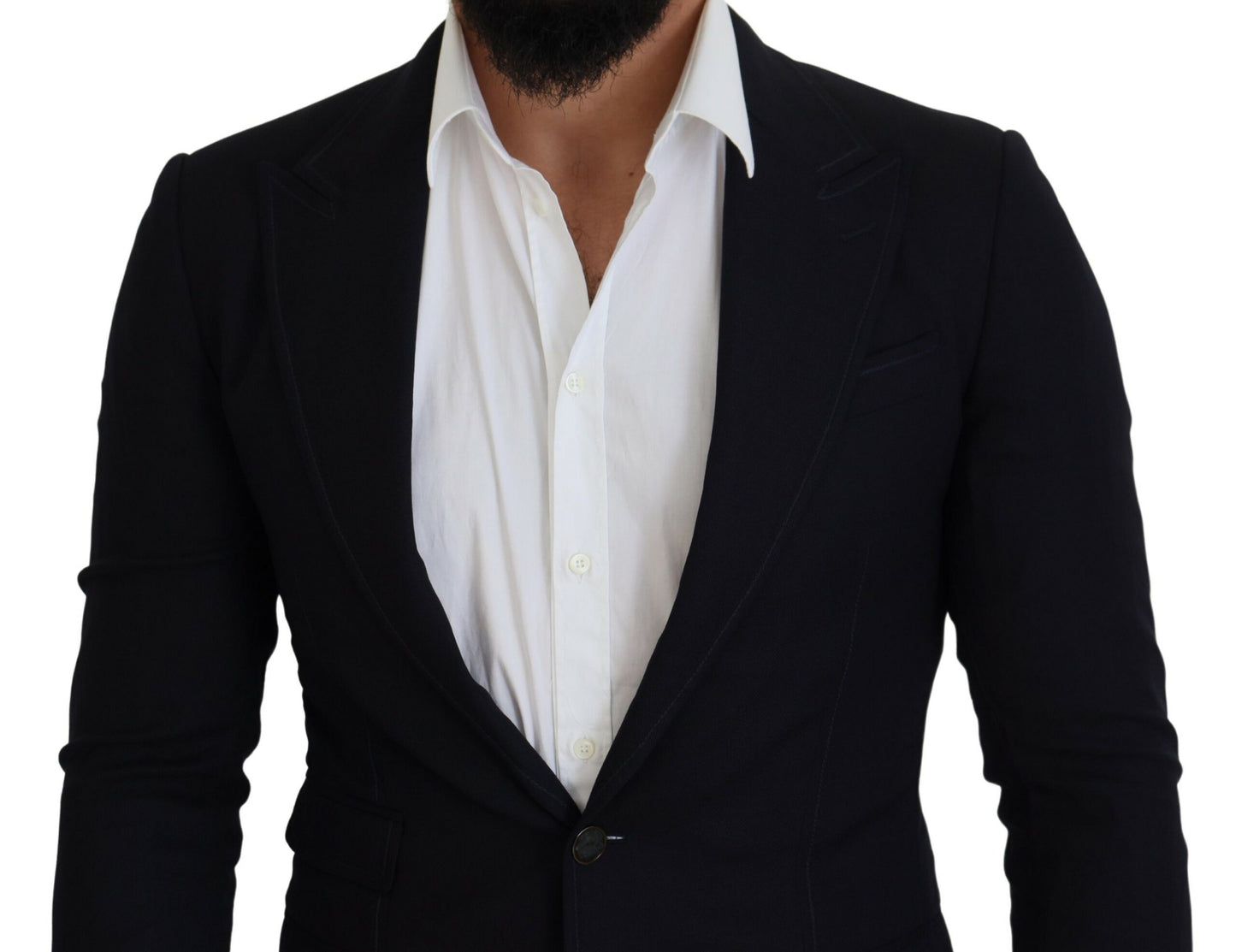 Dolce & Gabbana Elegant Black Single-Breasted Blazer IT48 / M