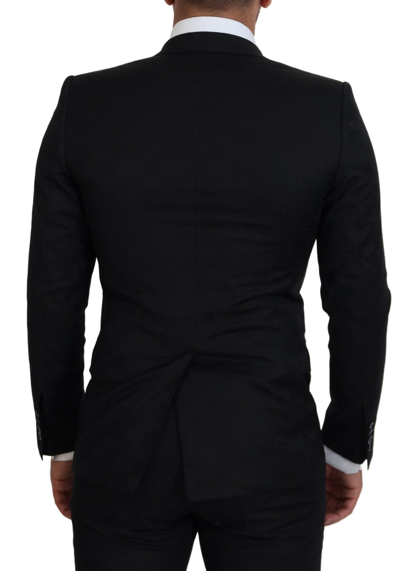 Dolce & Gabbana Elegant Martini Style Black Formal Blazer IT44 / XS