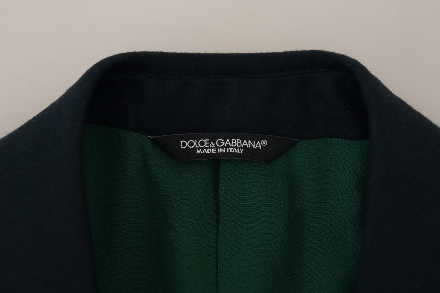 Dolce & Gabbana Elegant Cashmere-Silk Blend Blue Blazer IT48 / M