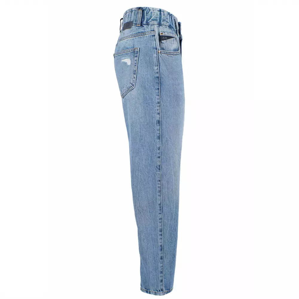 Yes Zee Blue Cotton Women's Jeans W29