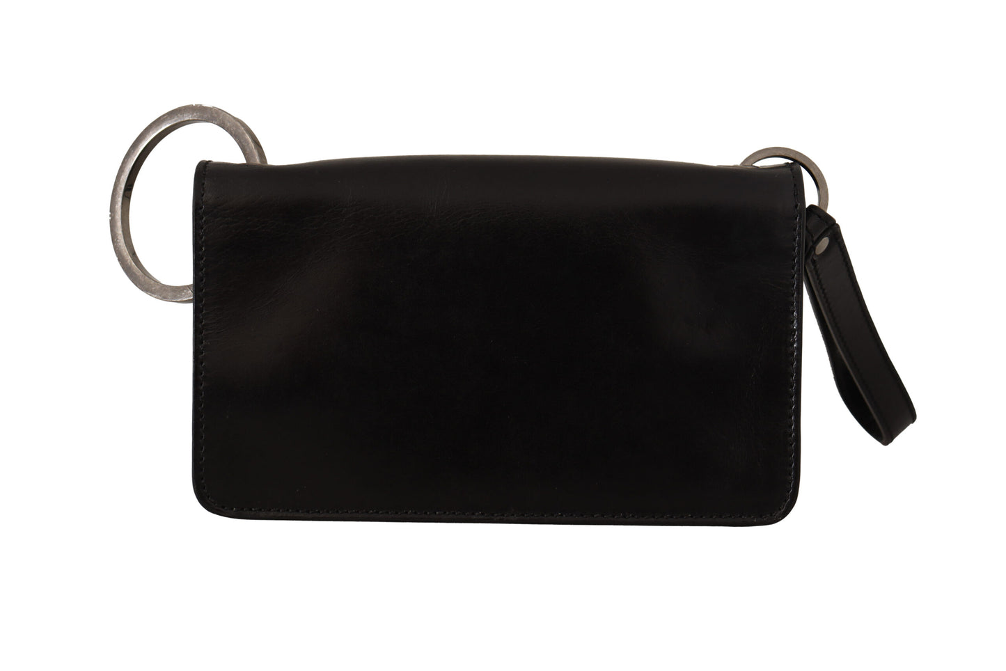 Dolce & Gabbana Elegant Mini Leather Wallet in Timeless Black