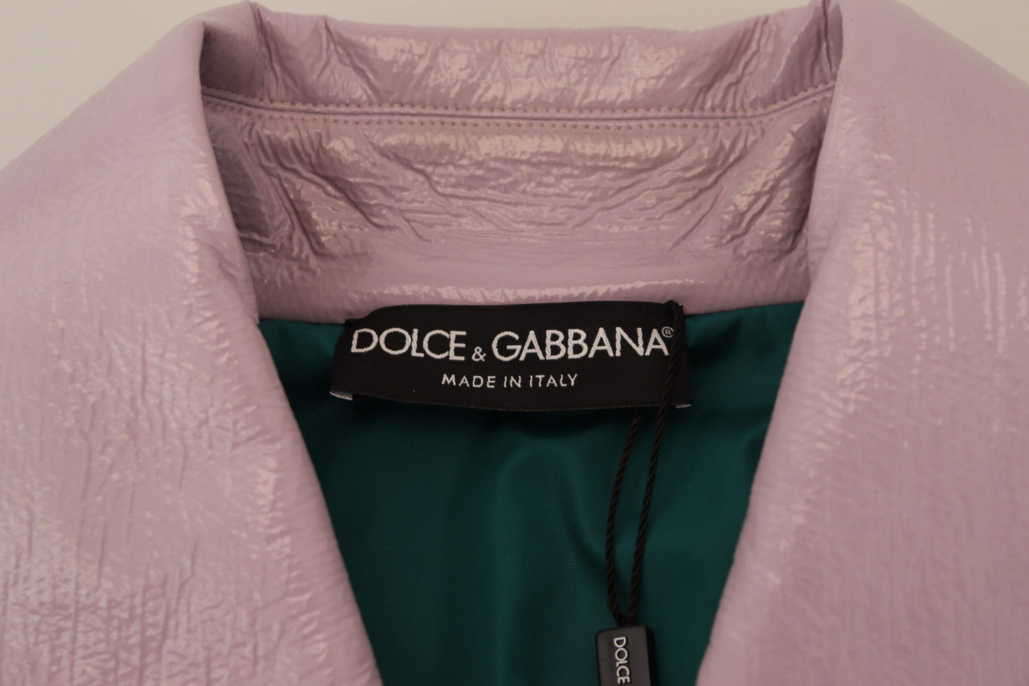 Dolce & Gabbana Chic Purple Cropped Jacket - A Style Statement IT40 / S