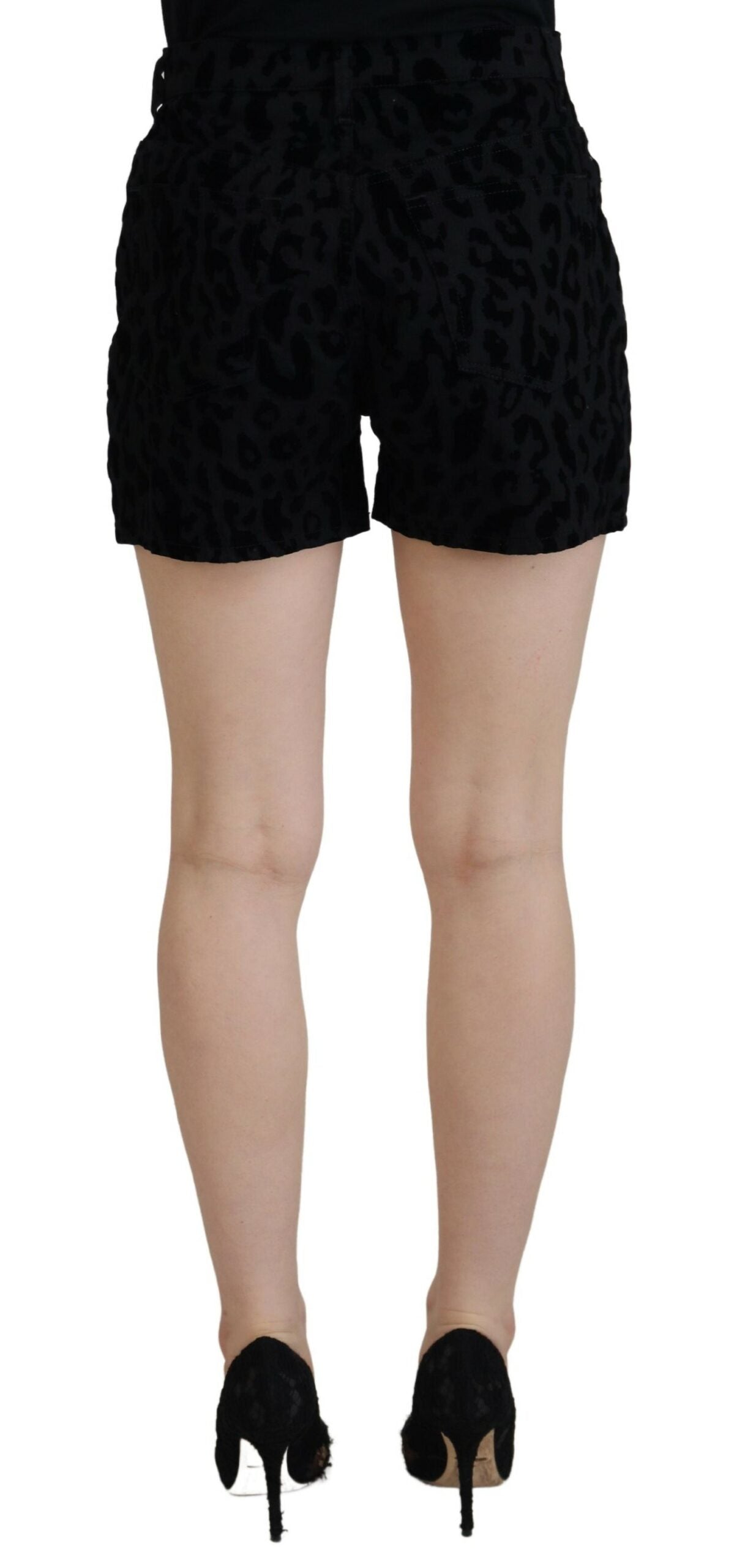 Dolce & Gabbana Chic Mid Waist Hot Pants Shorts IT40 / S