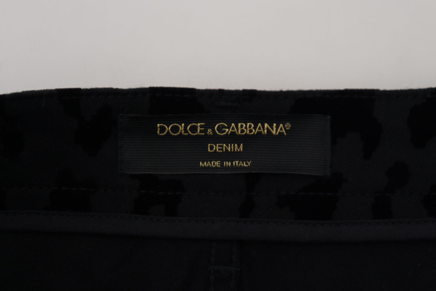 Dolce & Gabbana Elegant High Waist Denim Hot Pants Shorts IT40 | S