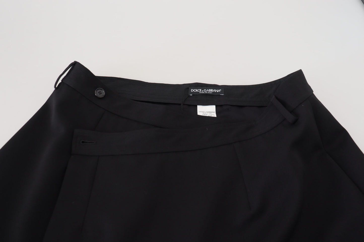 Dolce & Gabbana Elegant High Waist A-Line Mini Skirt IT50 / XXL