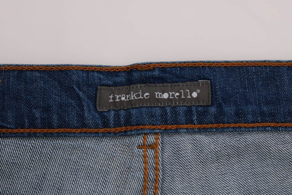 Frankie Morello Chic Slim Fit Blue Wash Jeans W40