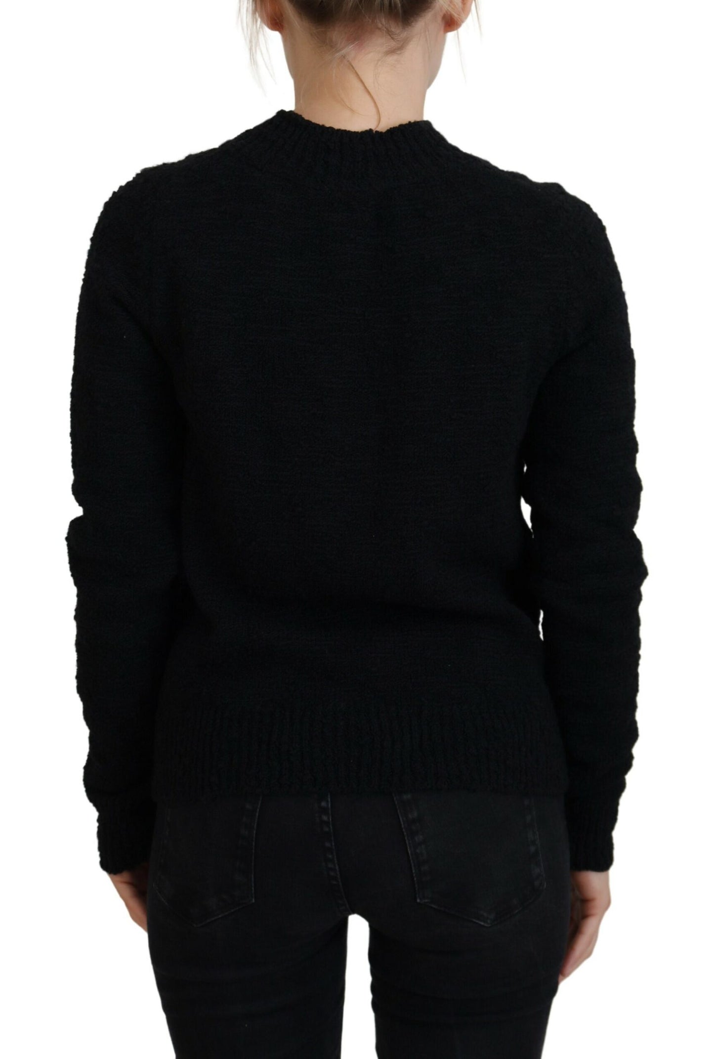 Dolce & Gabbana Elegant Virgin Wool Pullover Sweater IT40 | S