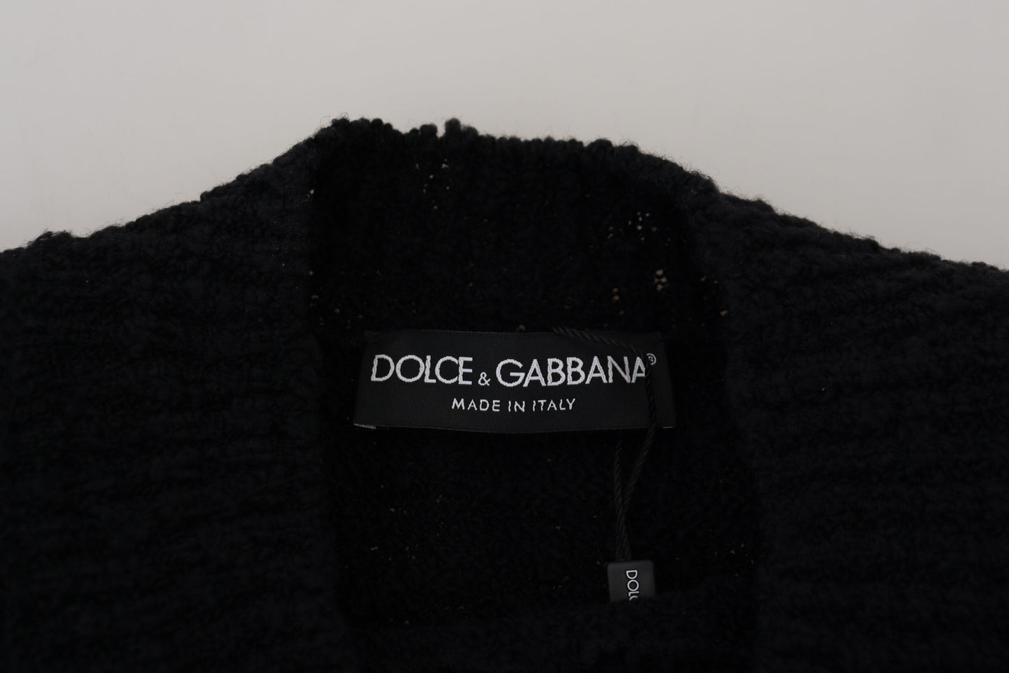 Dolce & Gabbana Elegant Virgin Wool Pullover Sweater IT40 | S