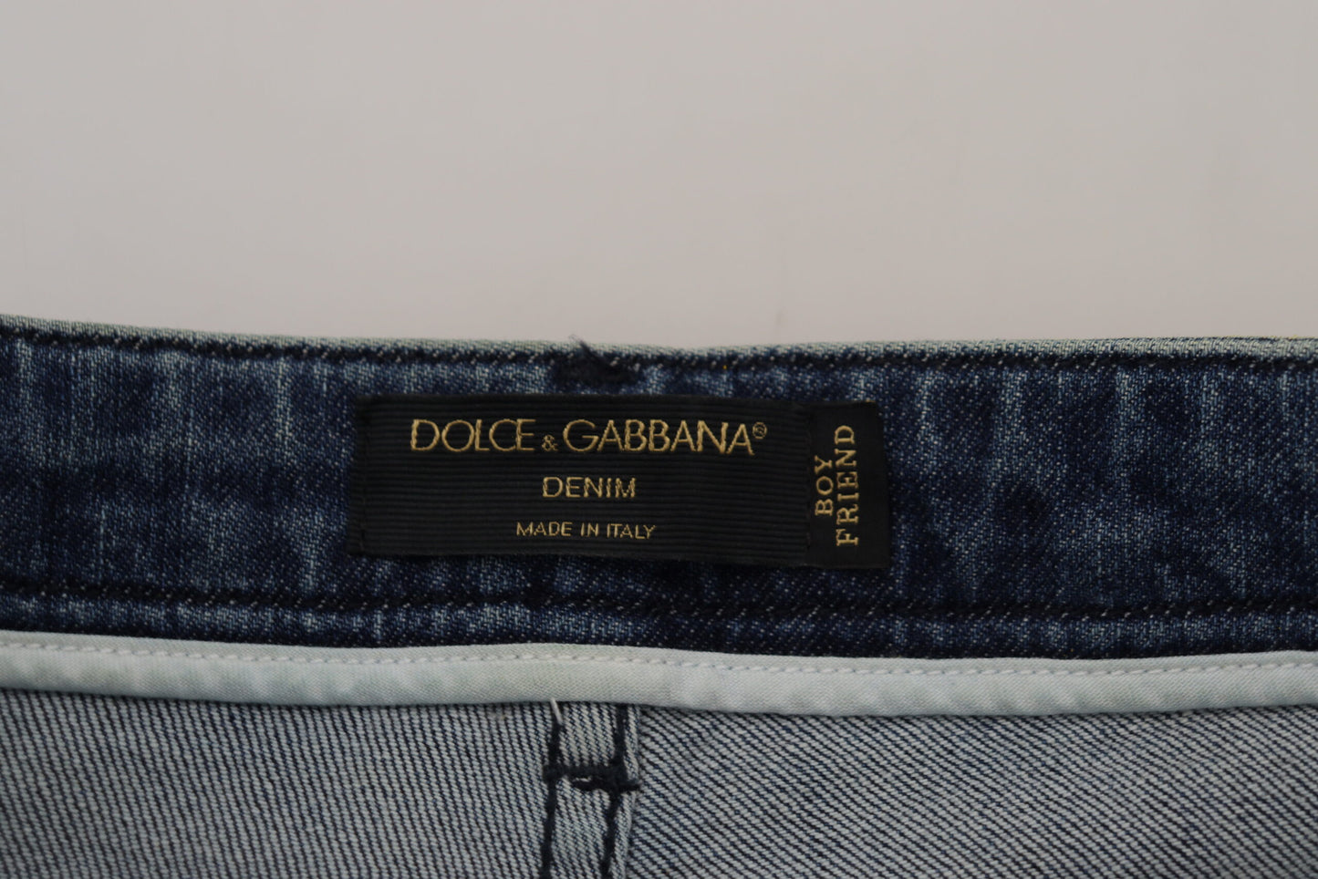 Dolce & Gabbana Chic High Waist Straight Jeans in Vibrant Yellow IT40 / S