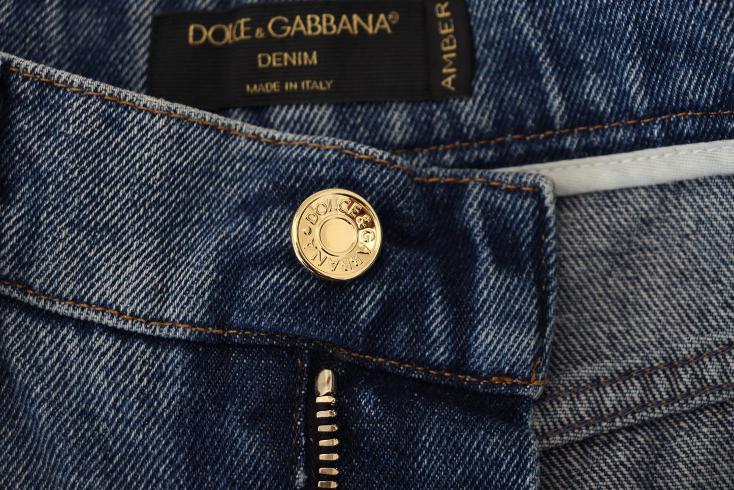 Dolce & Gabbana Elegant High Waist Skinny Jeans  IT38 / XS