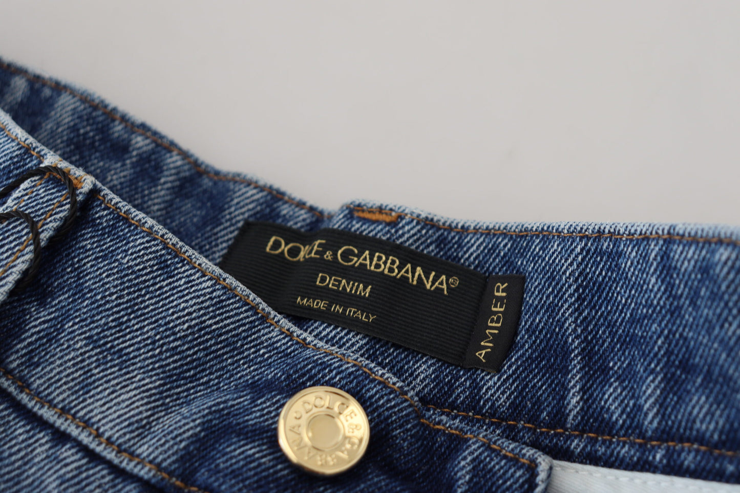 Dolce & Gabbana Elegant High Waist Skinny Jeans  IT38 / XS