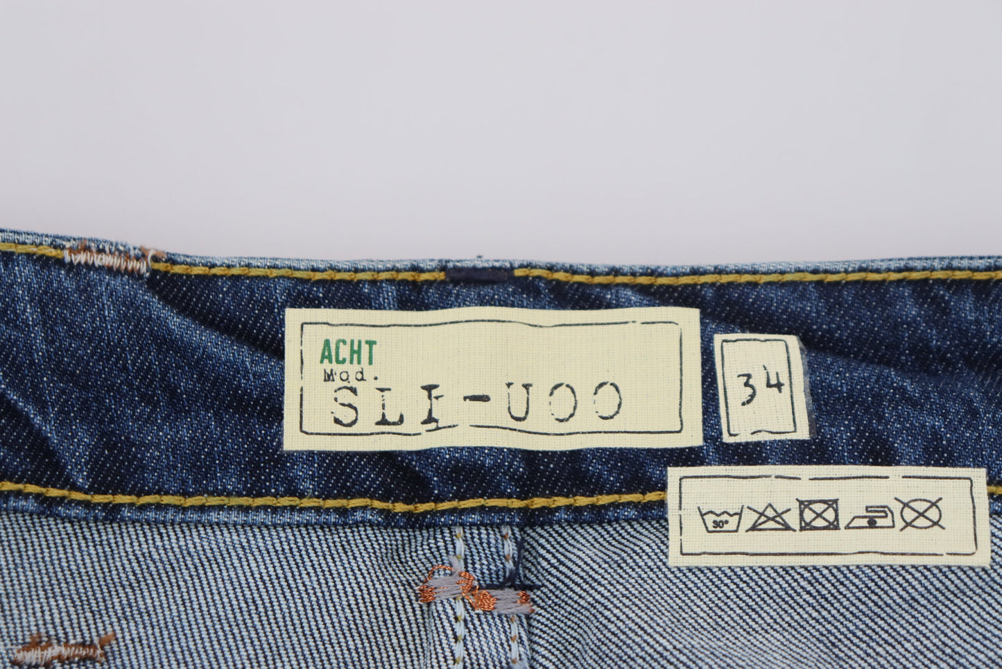 Acht Exquisite Tapered Italian Denim in  IT48 | M