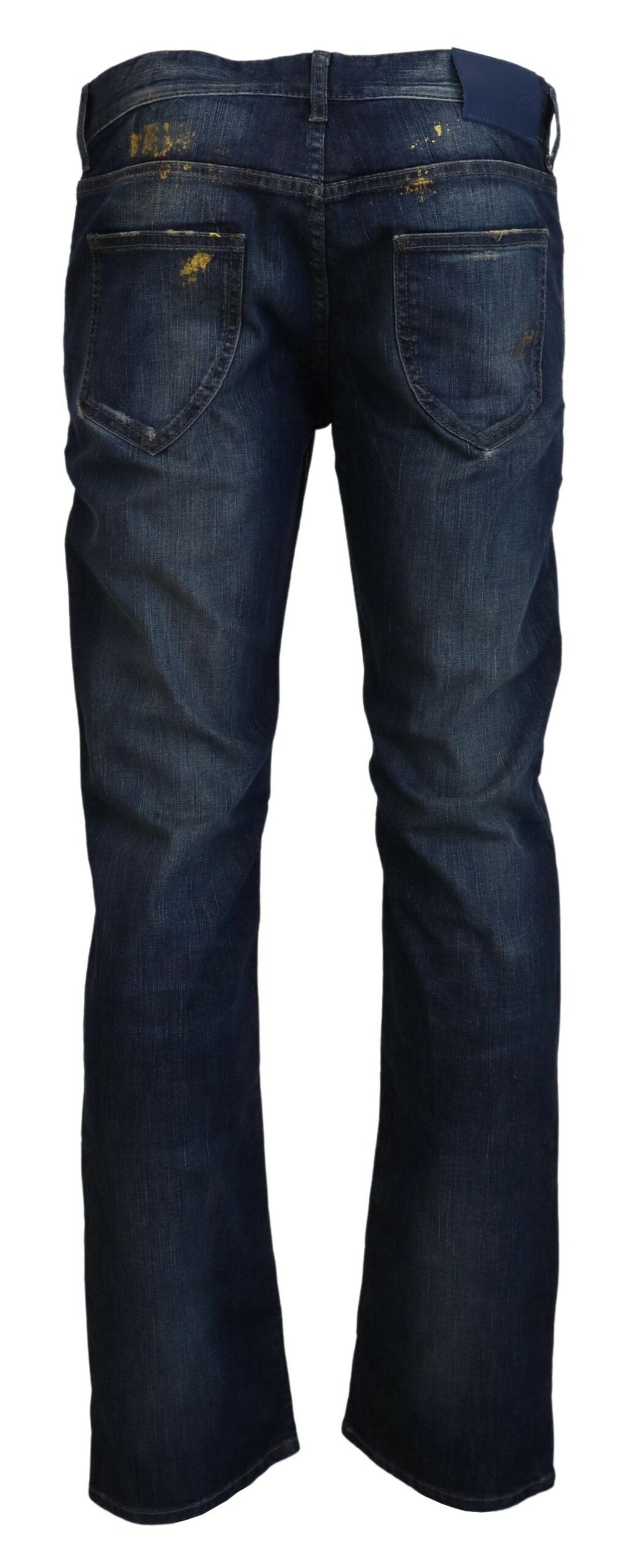 Exte Chic Regular Blue Denim for Sophisticated Style IT48 | M