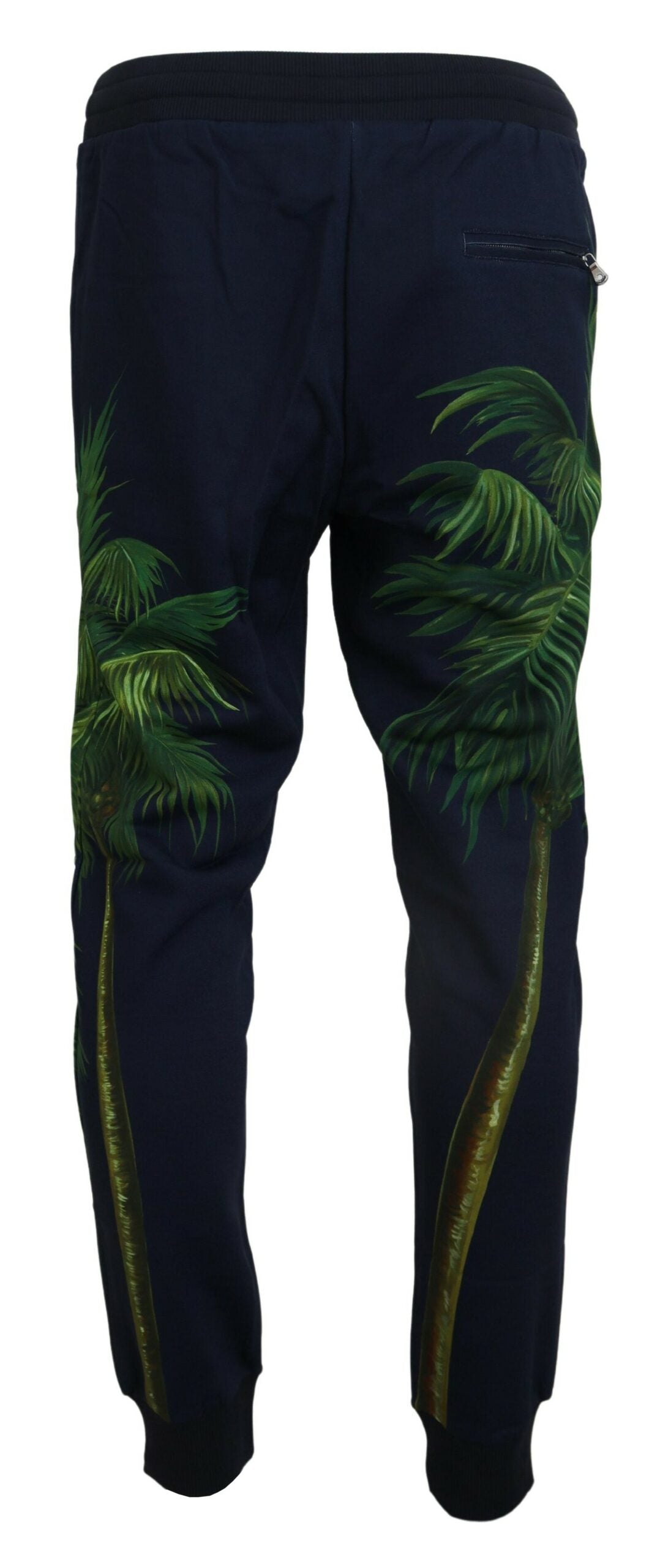 Dolce & Gabbana Elegant Cotton Jogging Pants with Print Design IT50 / L