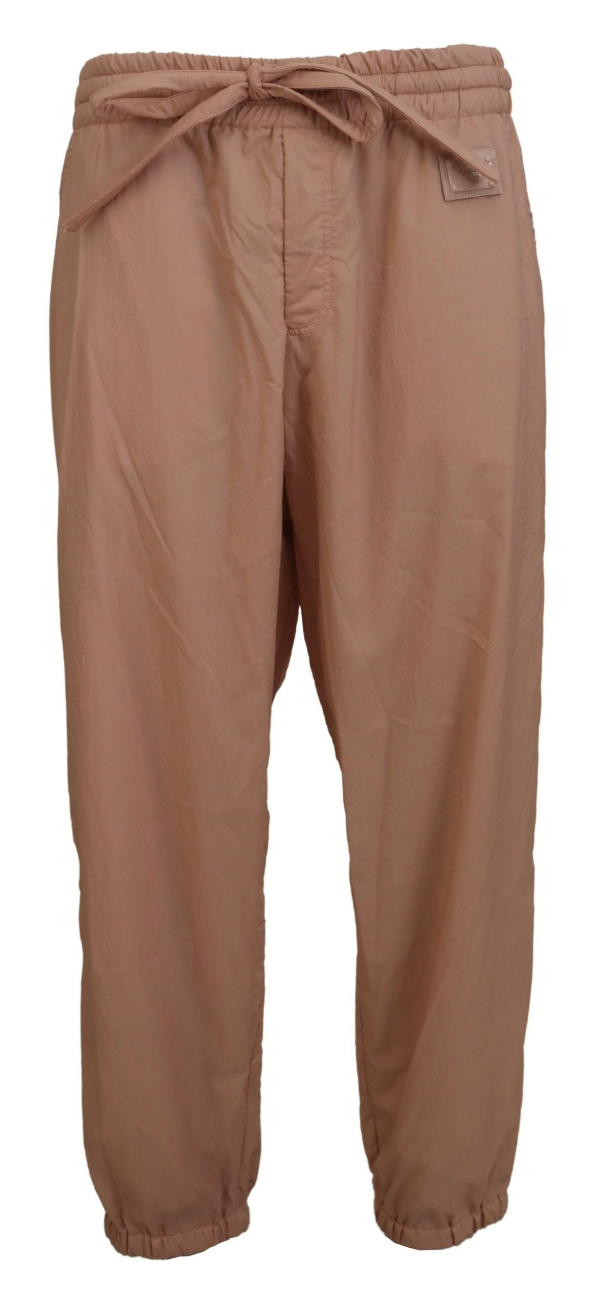 Dolce & Gabbana Elegant Peach Casual Sweatpants IT50 / L