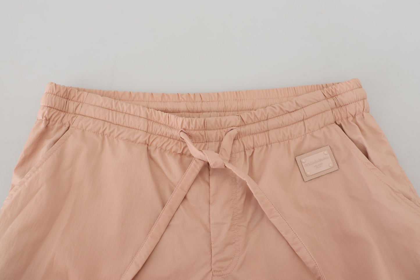 Dolce & Gabbana Elegant Peach Casual Sweatpants IT50 / L