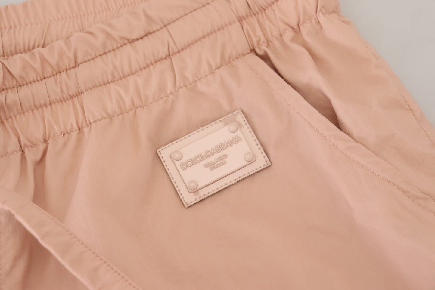 Dolce & Gabbana Elegant Peach Casual Sweatpants IT50 / L