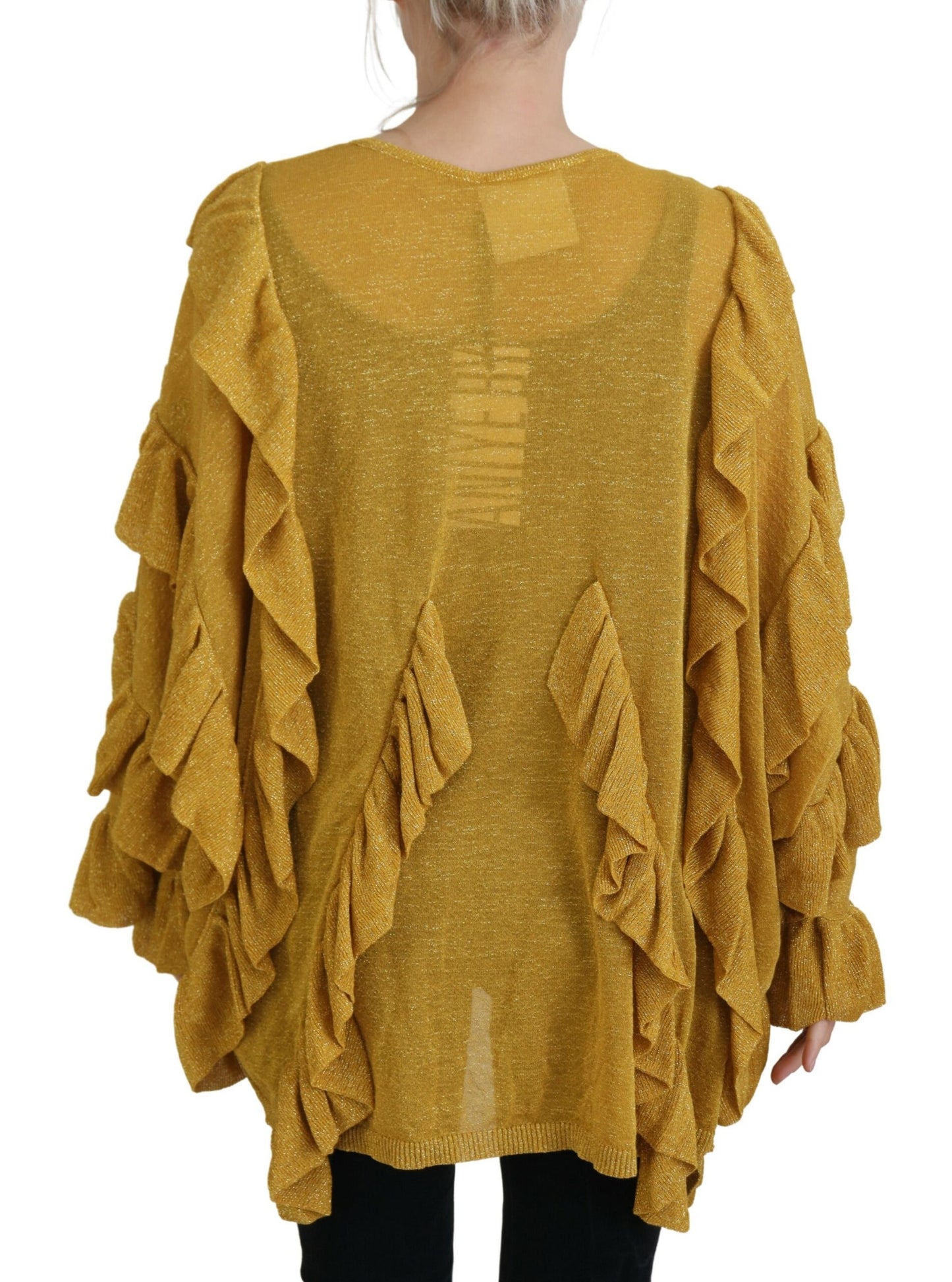 Aniye By Elegant Gold Cardigan Sweater IT40 | S