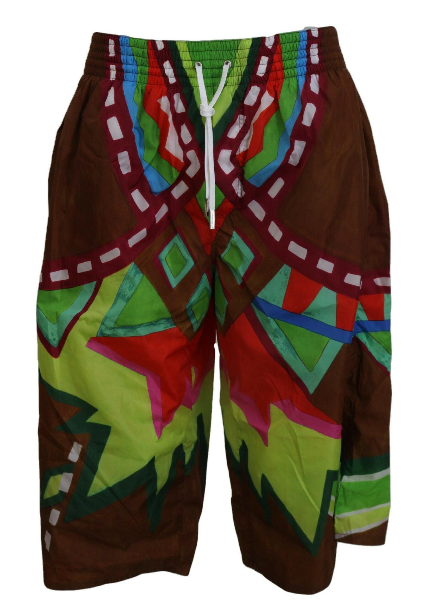 Dsquared² Exclusive Multicolor Printed Swim Shorts IT48 | M