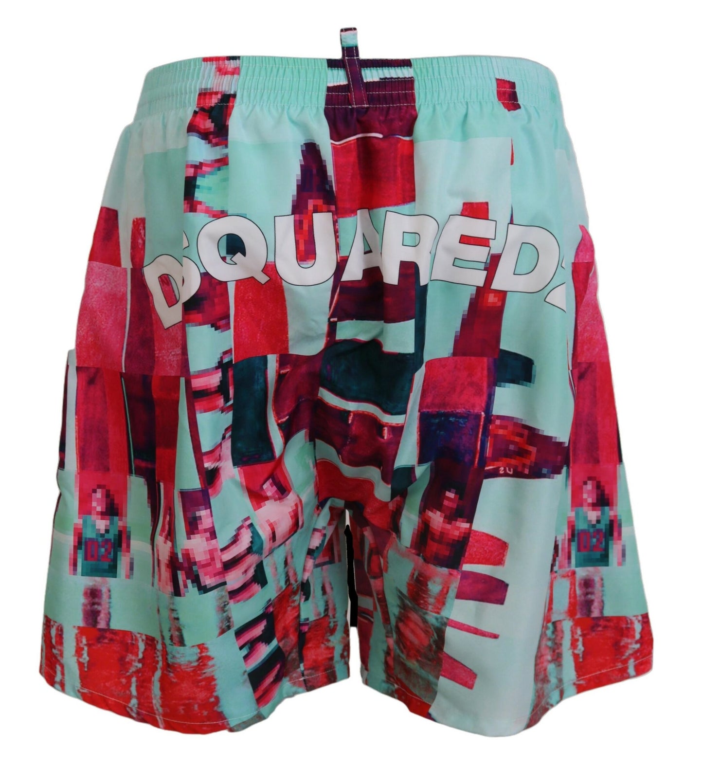 Dsquared² Multicolor Printed Swim Shorts Boxer IT48 | M