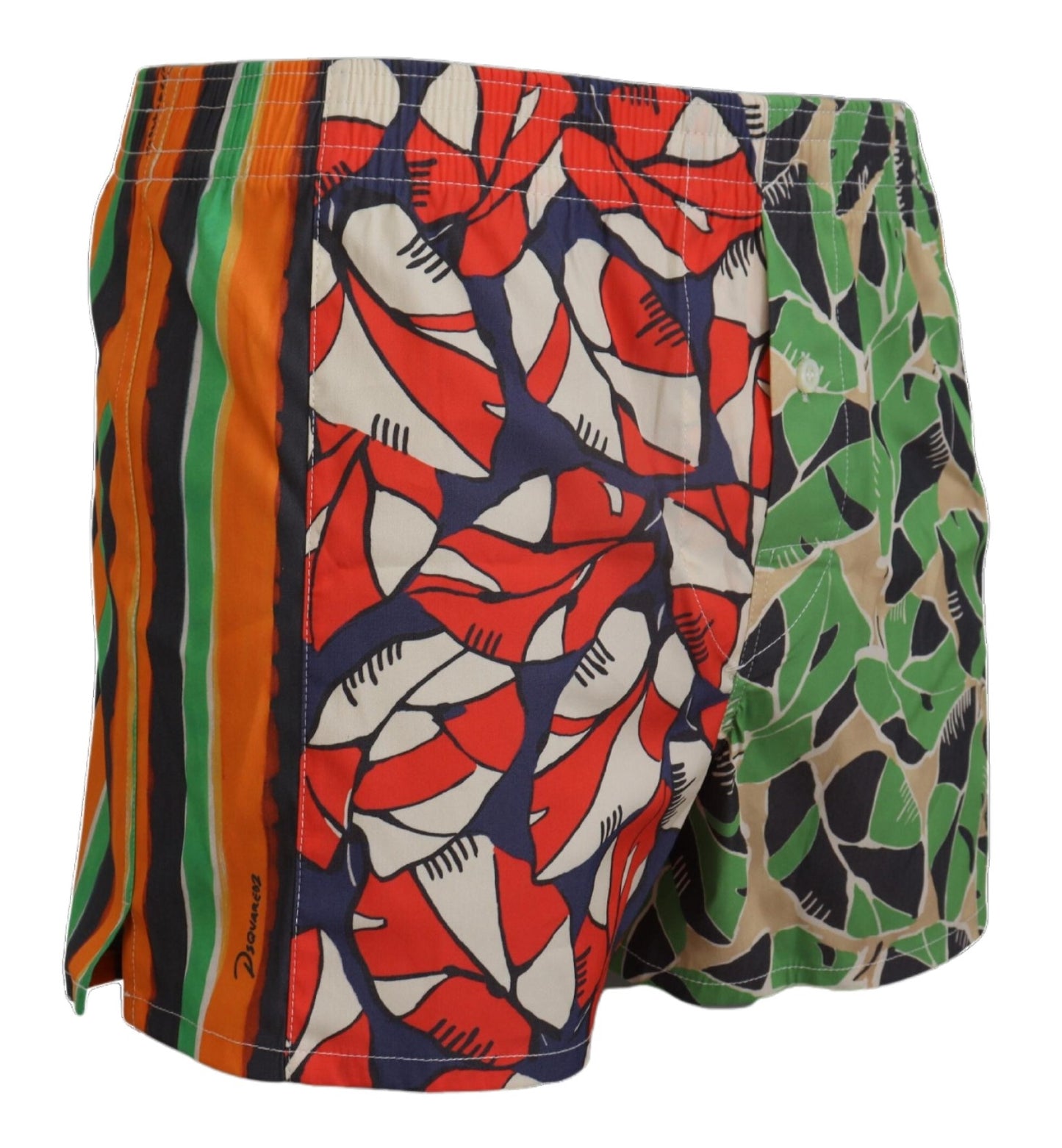 Dsquared² Multicolor Floral Men's Swim Shorts IT48 | M