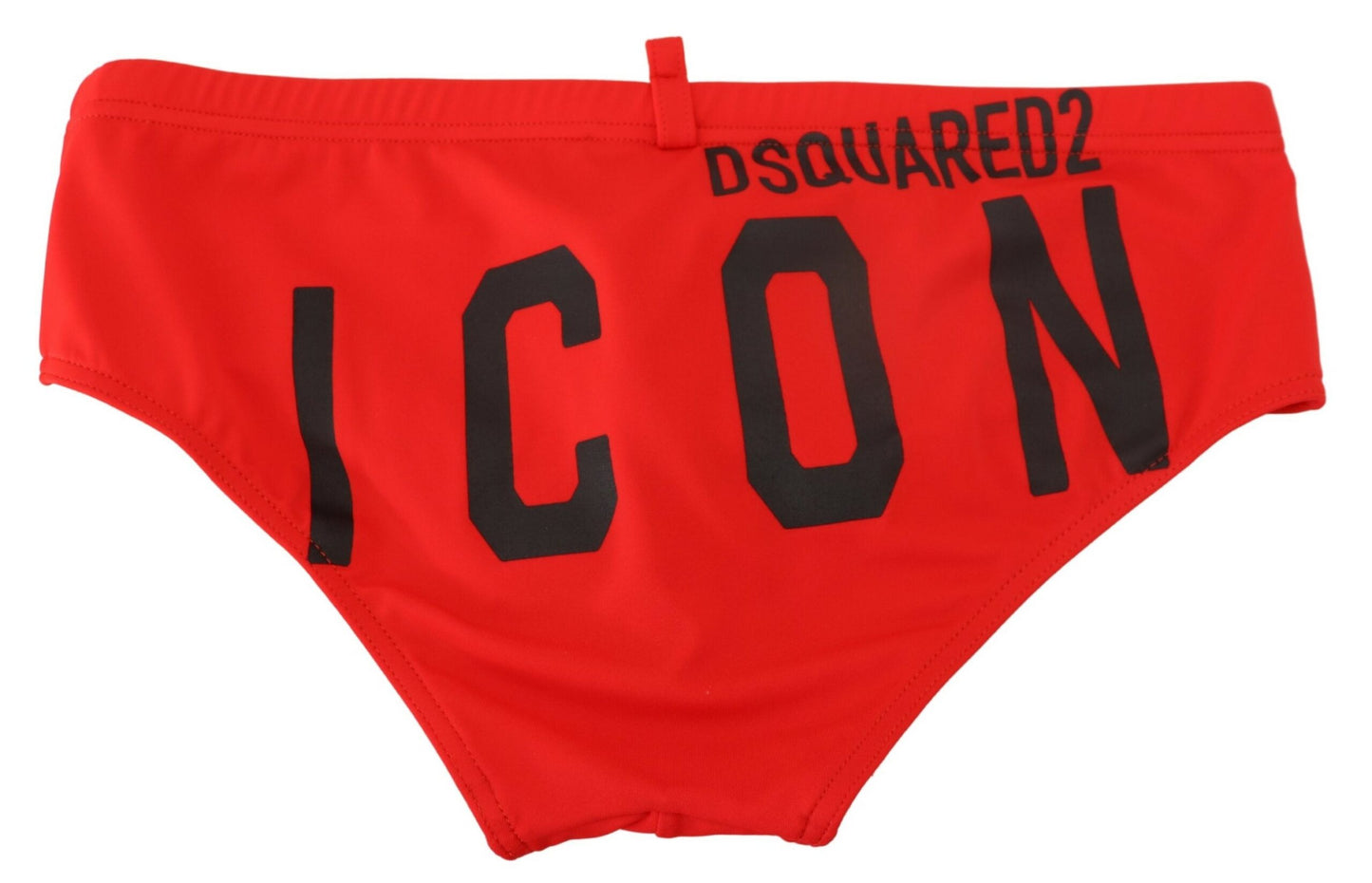 Dsquared² Red ICON Print Swim Briefs IT48 | M