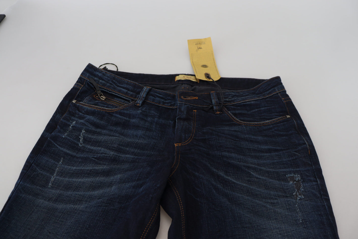 Costume National Chic Low Waist Straight Leg Denim W28