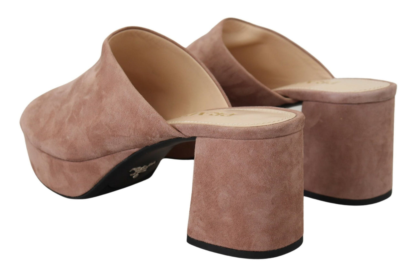 Prada Elegant Dark Rose Suede Heels EU37 | US6.5