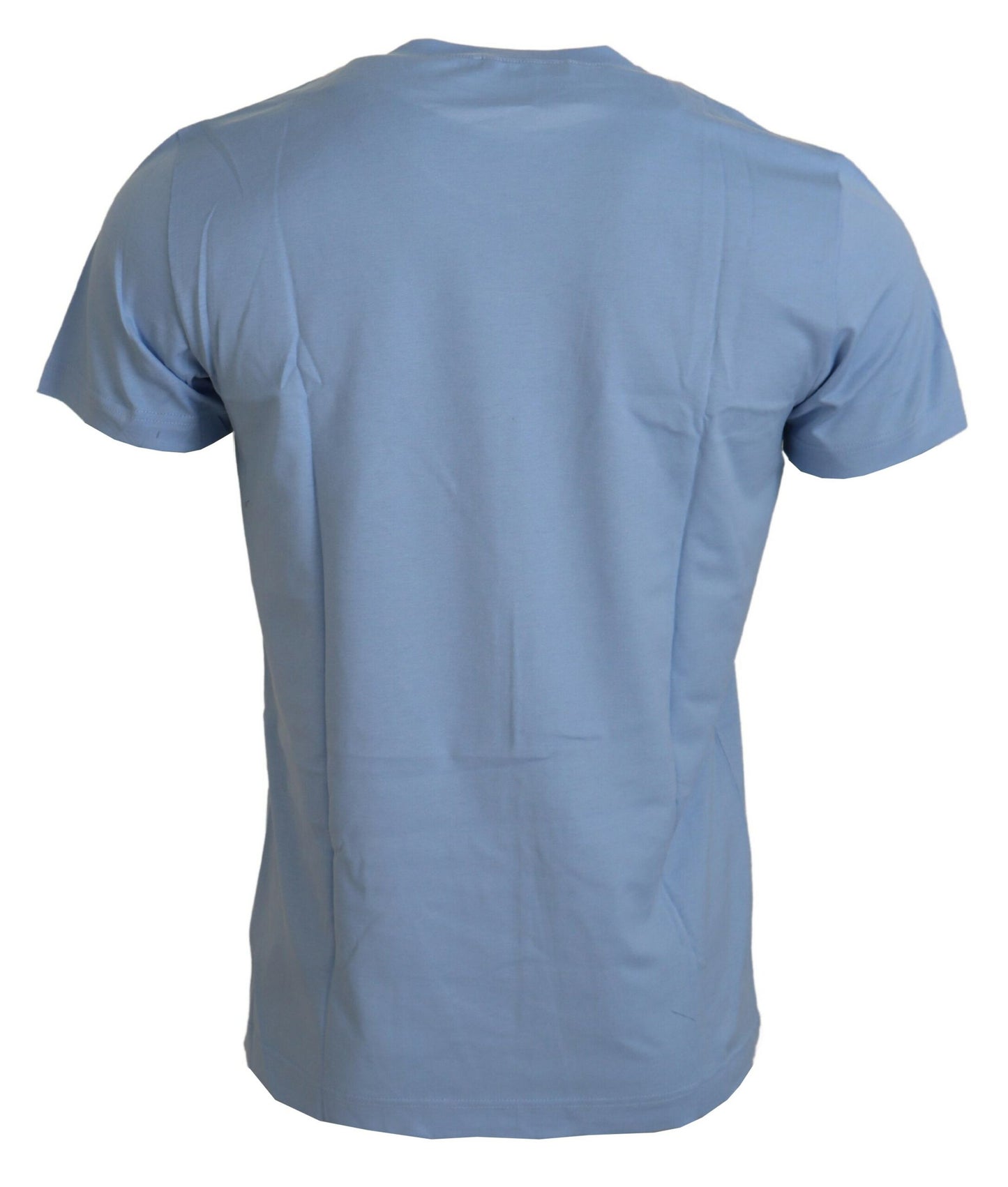 Dolce & Gabbana Elegant Light Blue Cotton Tee IT50 / L