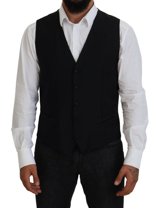 Dolce & Gabbana Elegant Single Breasted Formal Vest IT52 / L