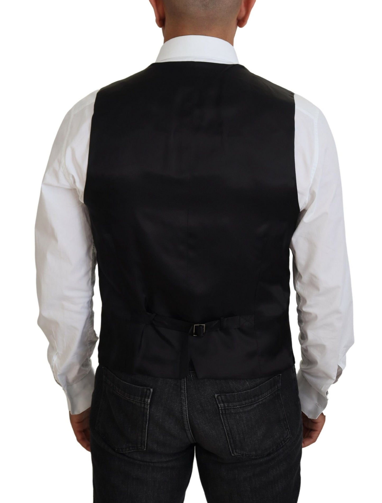 Dolce & Gabbana Elegant Single Breasted Formal Vest IT52 / L