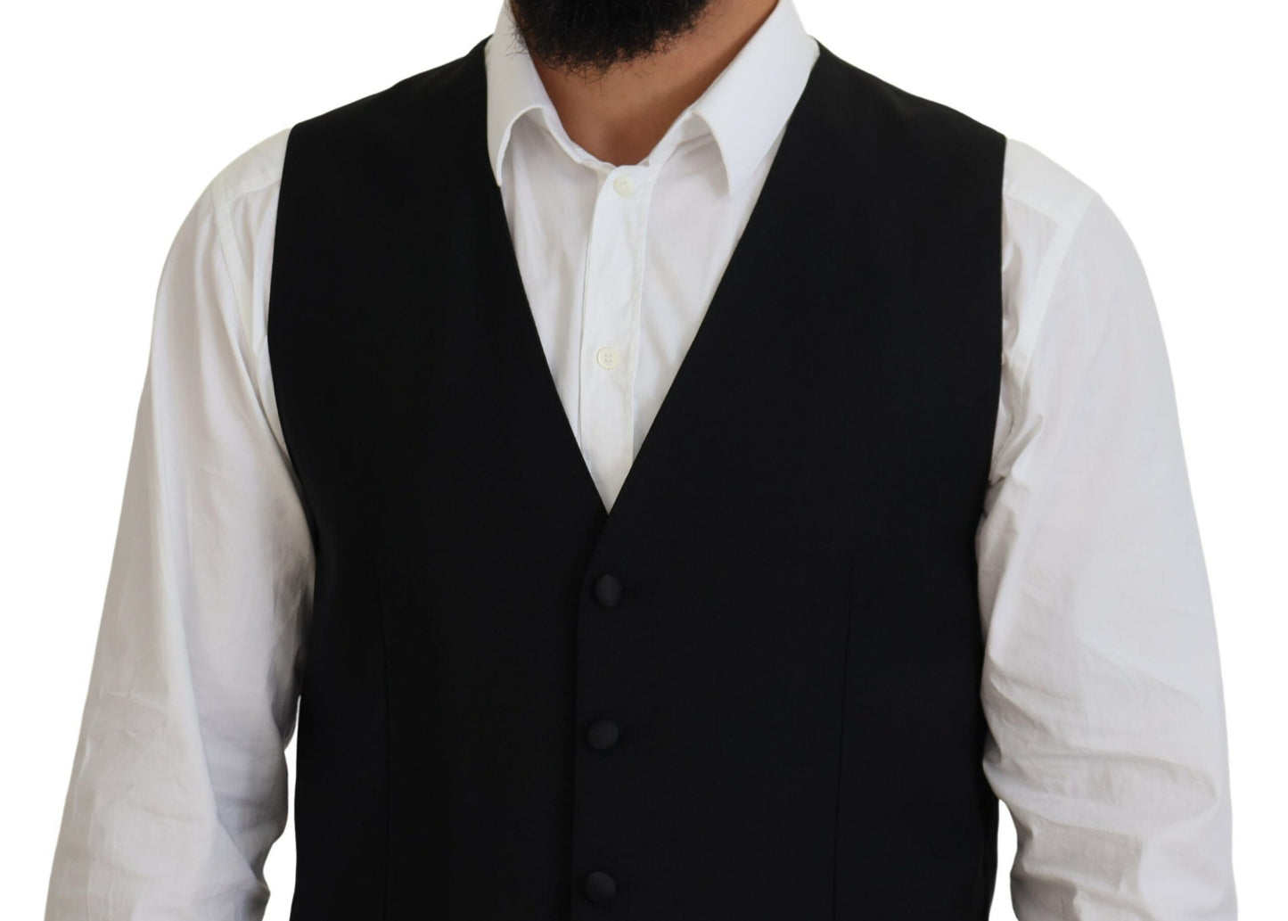 Dolce & Gabbana Elegant Single Breasted Formal Vest IT52 / L