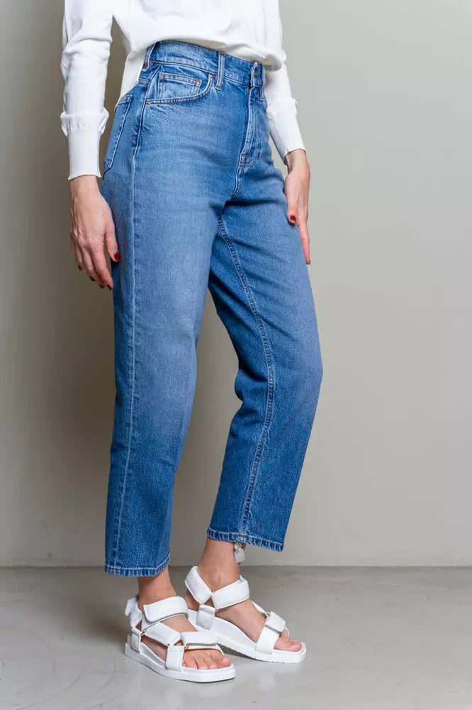 Don The Fuller Elevated Blue High-Waist Denim for Women W28