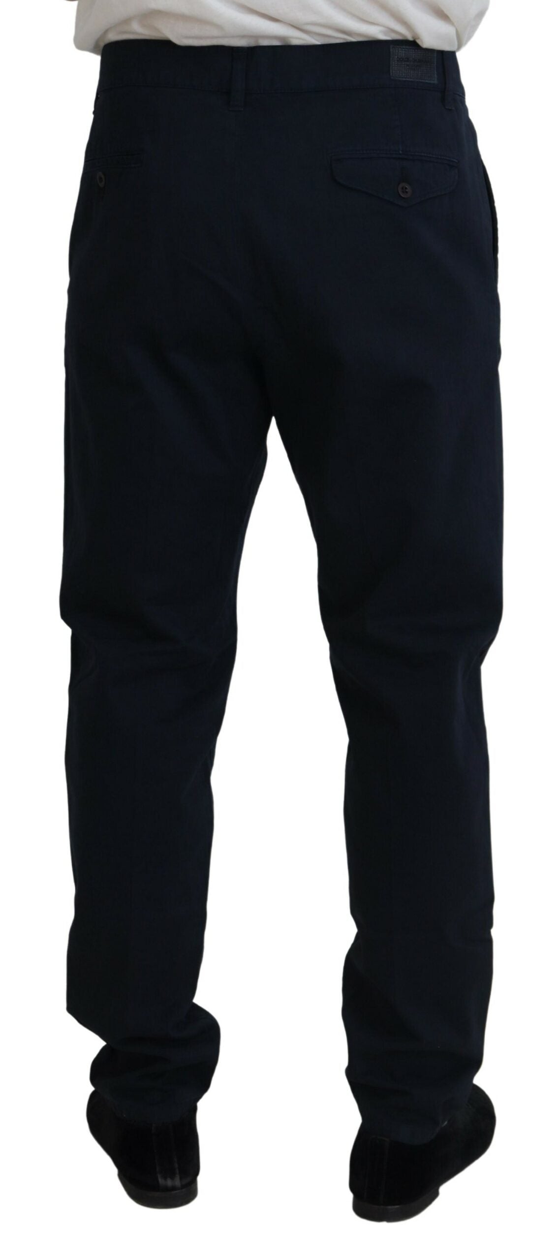 Dolce & Gabbana Elegant Dress Chinos in Blue IT52 / L